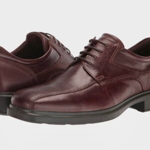 ecco mens Helsinki 2.0 Bike Toe Tie Shoes~ Mink~Size 8.5 US